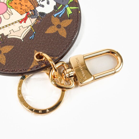 Louis Vuitton M00500 2021 Illustre Xmas Pte Cles Panda - Picture 4 of 7